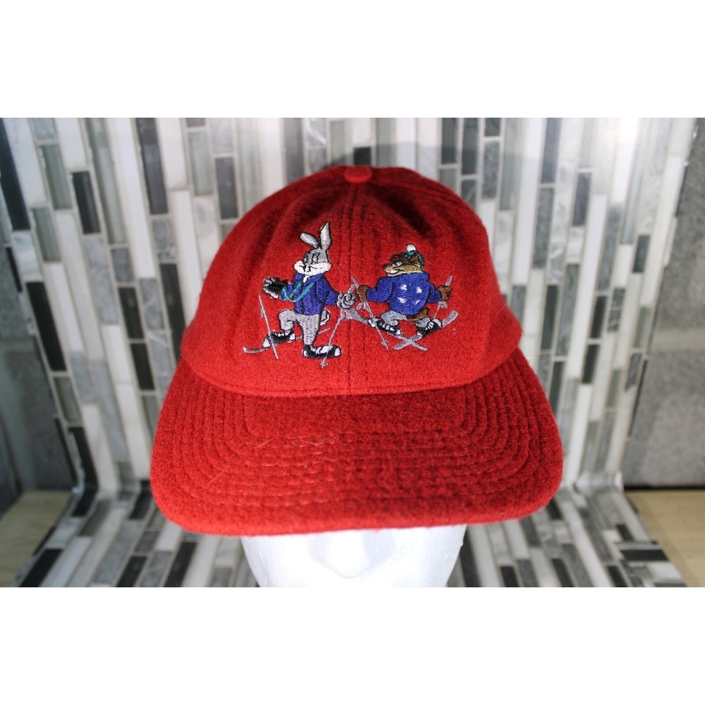 Warner Bros Vintage 1991 Looney Valley Ski Patrol Looney Hat